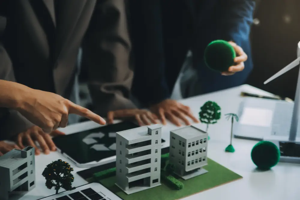Plan for Green Materials Building