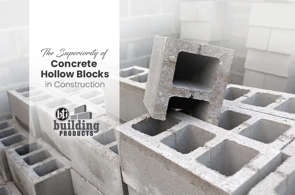 The Superiority of Concrete Hollow Blocks in Construction