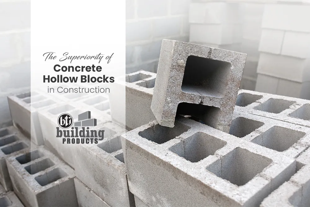 The Superiority of Concrete Hollow Blocks in Construction