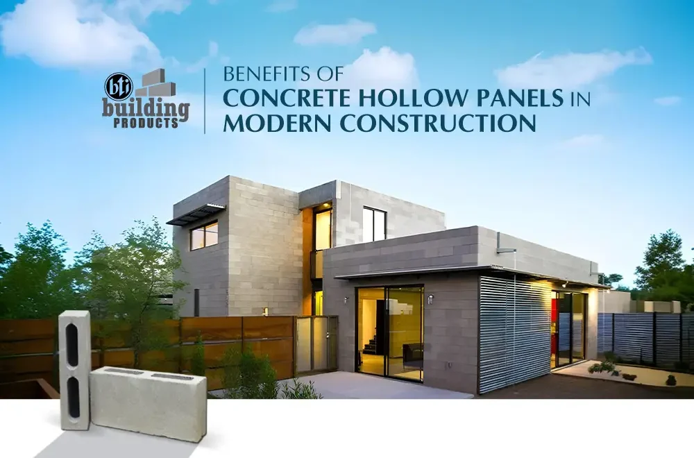 Benefits of Concrete Hollow Panels