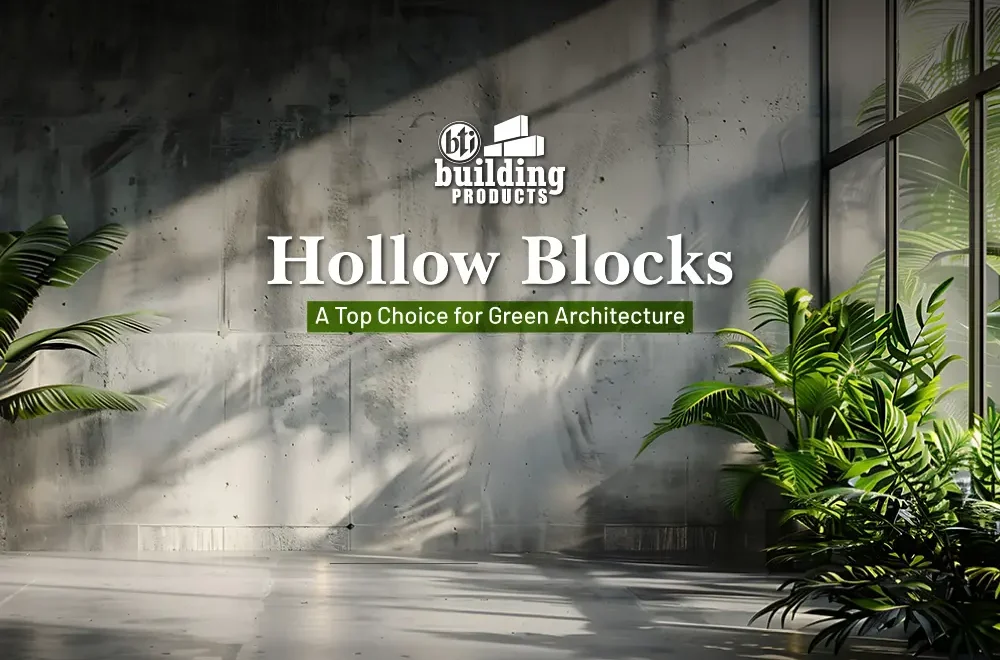 Hollow Blocks - A Top Choice for Green Architecture