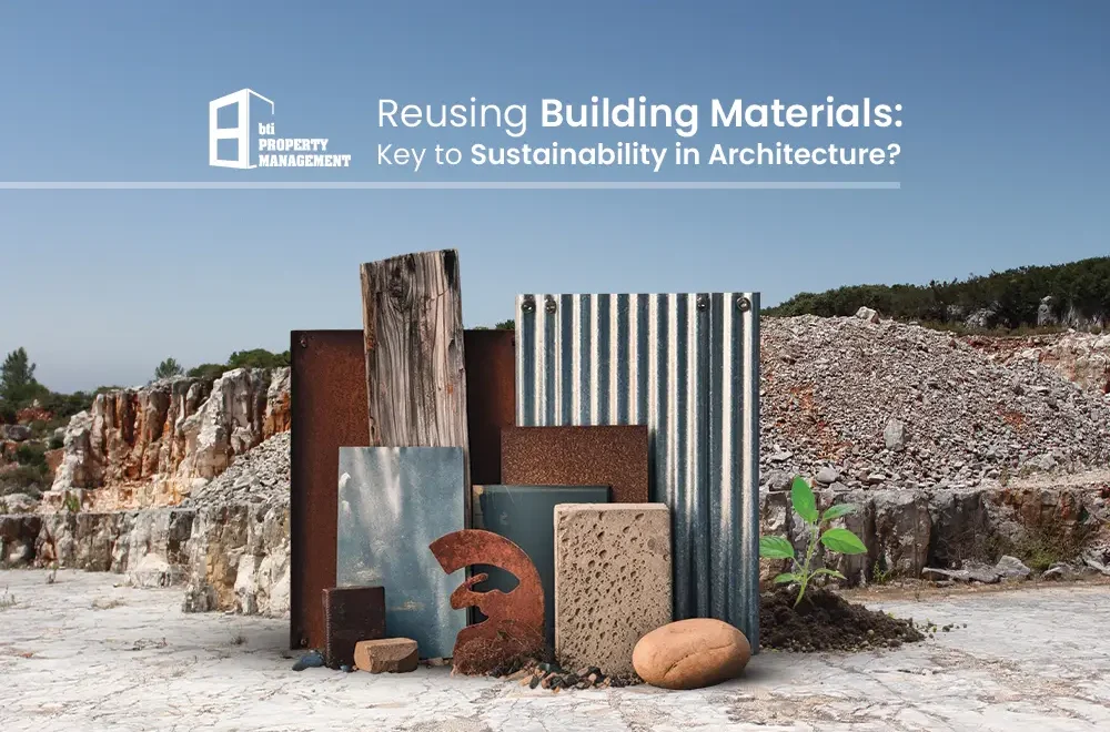 Reusing Building Materials: Key to Sustainability in Architecture?